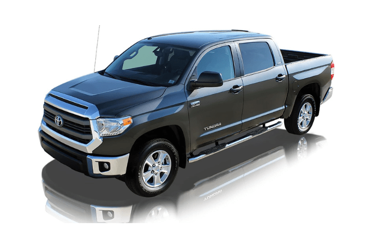 Raptor 1601-0010 1999-2014 Chevy Silverado 2500/3500 5" Curved OE Style Oval Nerf Bars - Stainless Steel