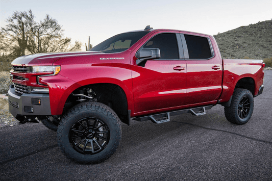 Magnum Raptor Series RTS26CH 2020-2025 GMC Sierra 2500/3500 RT Drop Steps - Black Textured Steel