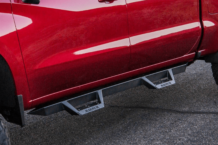 Magnum Raptor Series RTS26CH 2020-2025 GMC Sierra 2500/3500 RT Drop Steps - Black Textured Steel