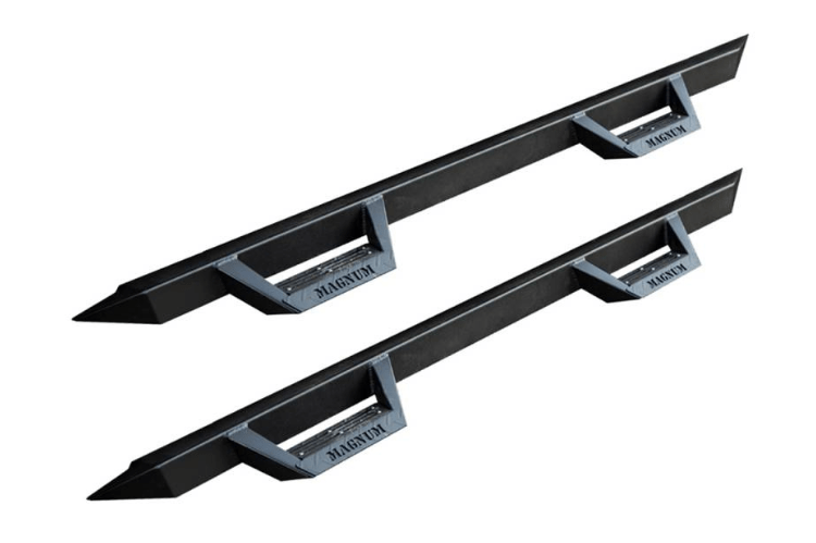 Magnum Raptor RTS27CH GMC Sierra 2500HD/3500HD 2020-2025 RT Drop Steps - Black Textured Steel