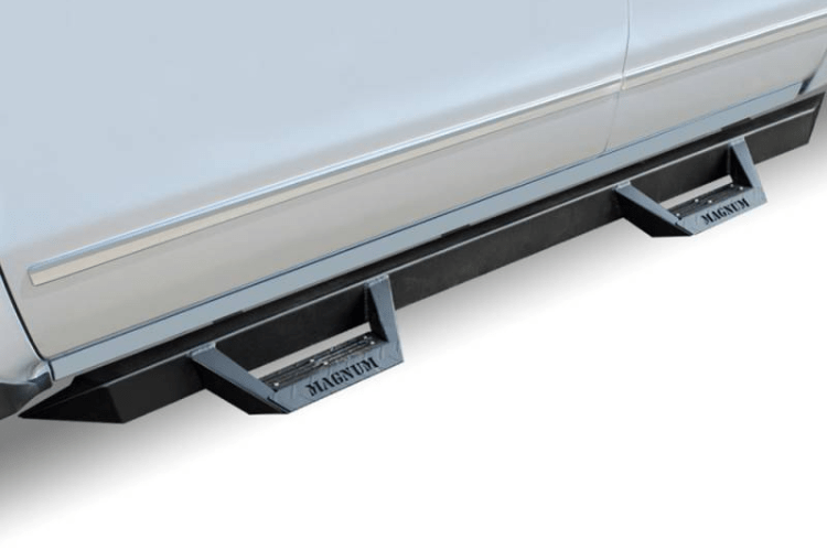 Magnum Raptor RTS27CH GMC Sierra 2500HD/3500HD 2020-2025 RT Drop Steps - Black Textured Steel