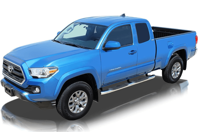 Raptor 1501-0592 GMC Sierra 2500HD/3500HD 2007-2019 4" Curved OE Style Oval Nerf Bars Extended Cab - Stainless Steel