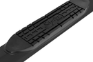 Raptor 1601-0313B GMC Sierra 2500HD/3500HD 2007-2019 5" Curved OE Style Oval Nerf Bars - Black E-Coated Steel