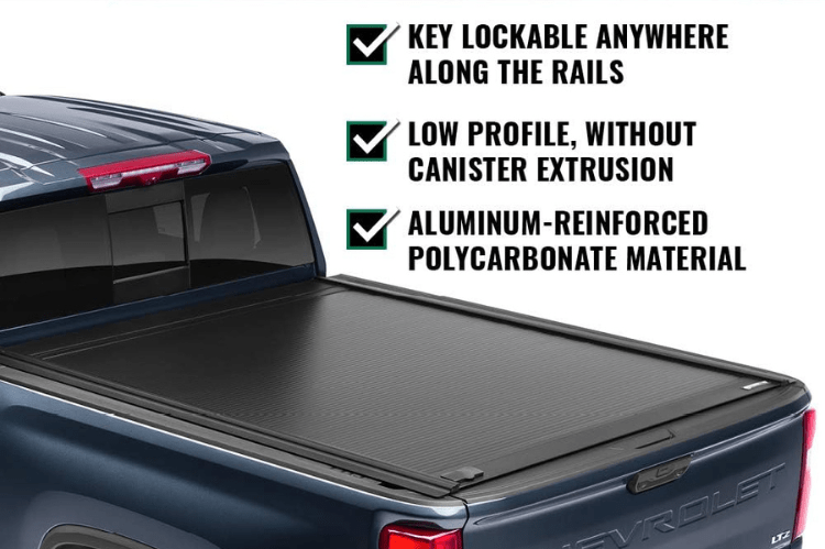 RetraxONE MX 1999-2006 GMC Sierra 2500/3500 6' 6" Tonneau Cover W/OUT STK PKT - STD RAIL 60402