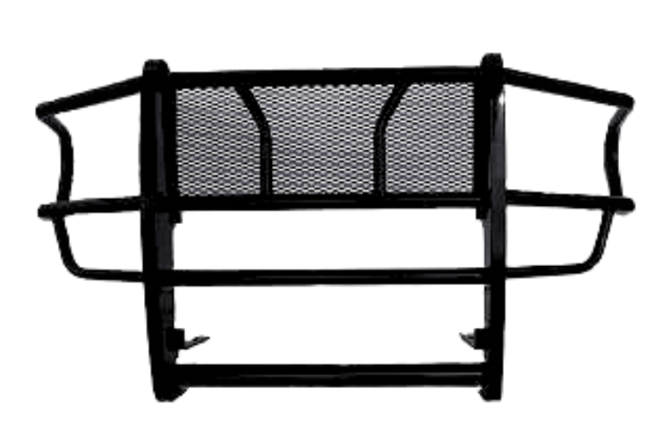 Roughneck HD grill guard for Chevy Silverado 1500 2019–2021, heavy duty truck grill guard with bumper guards for trucks.