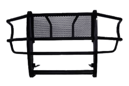 Ford F-250/F-350 2011–2016 Roughneck grill guard with reinforced truck bumper guard.
