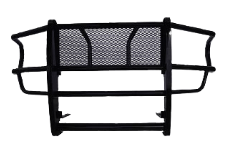 Ford F-250/F-350 2011–2016 Roughneck grill guard with reinforced truck bumper guard.
