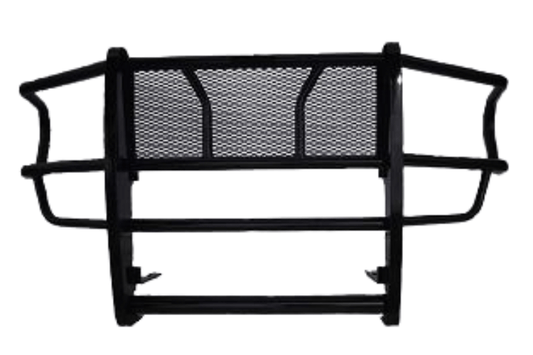 Roughneck grille guard for GMC Sierra 2500/3500 2015–2019, includes heavy duty bumper guard.
