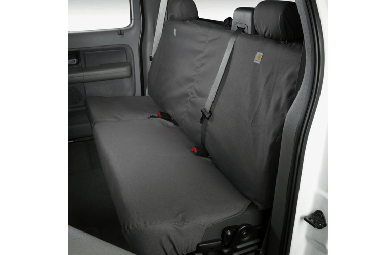 Covercraft SSC8357CAGY 1999-2010 Ford F250/F350/F450 Super Duty Grey 2nd Row Carhartt Super Dux SeatSaver Custom Seat Covers