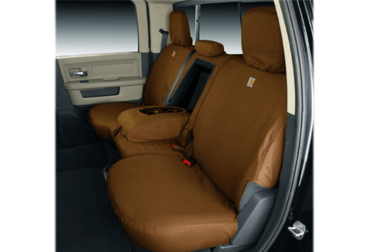 Covercraft SSC8375CABN GMC Sierra 2500HD/3500HD 2007-2014 Carhartt SeatSaver Custom Rear Seat Covers Brown