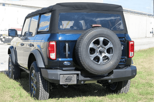 Steelcraft Fortis rear bumper for Ford Bronco with durable steelcraft design