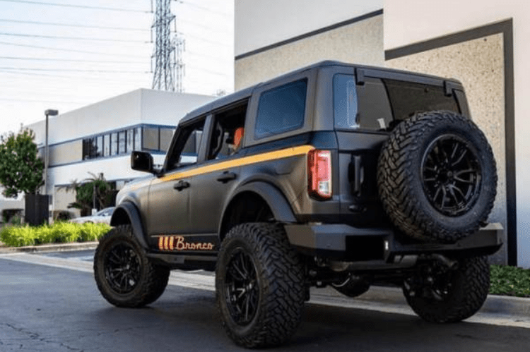 Steelcraft Fortis rear bumper for Ford Bronco with durable steelcraft design