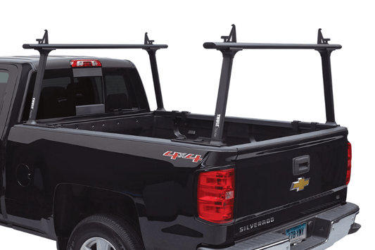 Thule 27000XTB Chevy Silverado 2500HD/3500HD 1999-2021 TracRac TracONE Bed Rack Black