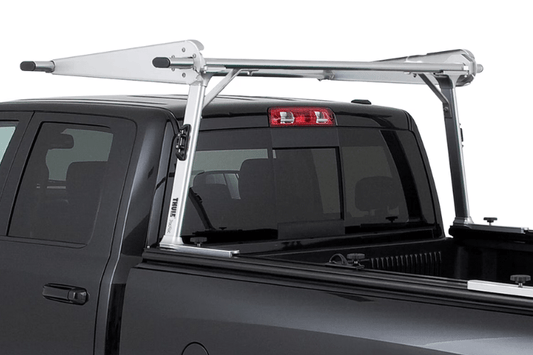 Thule 24001XT Chevy Silverado 2500HD/3500HD 1999-2021 TracRac Cantilever Extension Silver