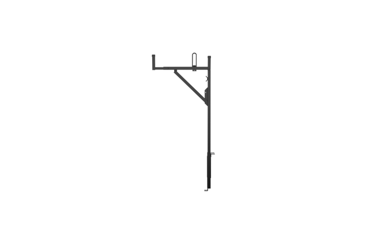 Thule 14750 Chevy Silverado 2500HD/3500HD 2022 TracRac Contractor Steel Ladder Rack Black