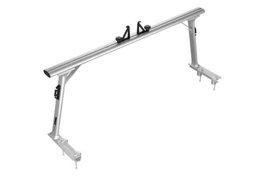 Thule 37002XT Chevy Silverado 2500HD/3500HD 1999-2021 TracRac Pro 2 Truck Bed Rack Silver