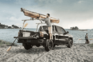 Thule 37002XT Chevy Silverado 2500HD/3500HD 1999-2021 TracRac Pro 2 Truck Bed Rack Silver
