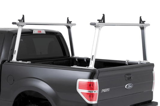 Thule 27000XT GMC Sierra 2500HD/3500HD 1999-2021 TracRac TracONE Bed Rack Silver