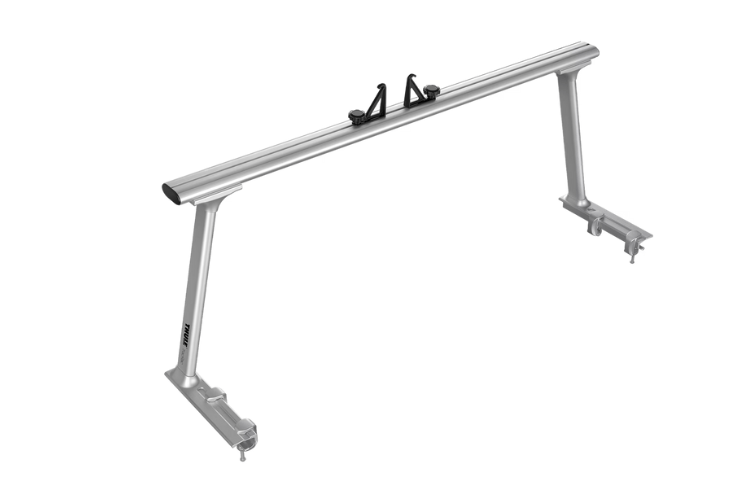 Thule 27000XT GMC Sierra 2500HD/3500HD 1999-2021 TracRac TracONE Bed Rack Silver