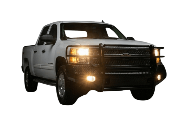 Heavy-duty TrailFX FX3007 front bumper for Silverado 1500
