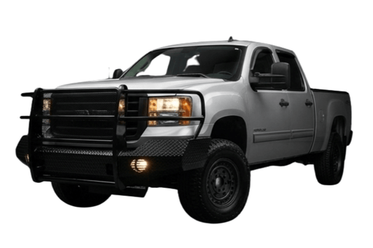 TrailFX FX3017 full replacement front bumper for GMC Sierra 2500/3500 2007–2010