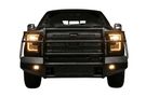 TrailFX front bumper FX3027 for 2018–2020 Ford F150 shown from multiple angles on a dark background
