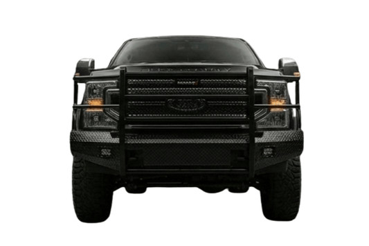 Front view of TrailFX front bumper FX3023 for 2017–2022 Ford F250/F350 Super Duty