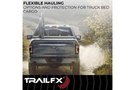 TrailFX RCI retractable tonneau cover TFX6001 for 2019-2026 GMC Sierra 1500 5.8 bed durable retractable bed cover.