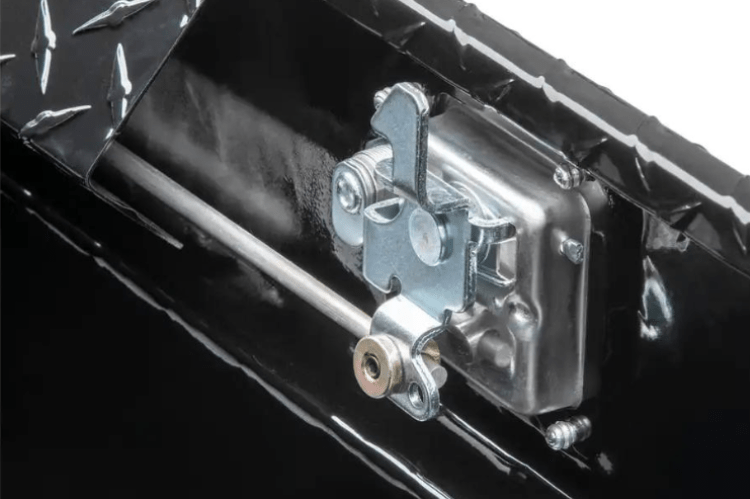 UWS TBS-69-BLK Dodge Ram 2500/3500 2011-2018 69" Aluminum Crossover Truck Tool Box Gloss Black