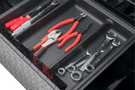 UWS TBS-69-BLK Dodge Ram 2500/3500 2011-2018 69" Aluminum Crossover Truck Tool Box Gloss Black