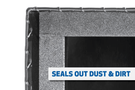 UWS TBS-69-BLK Dodge Ram 2500/3500 2011-2018 69" Aluminum Crossover Truck Tool Box Gloss Black