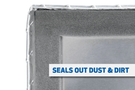 UWS TBS-69-LP Dodge Ram 2500/3500 2011-2018 69" Crossover Truck Tool Box with Low Profile Bright Aluminum