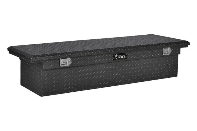 UWS TBS-72-LP-MB Dodge Ram 2500/3500 2003-2023 72" Aluminum Truck Tool Box with Low Profile Matte Black