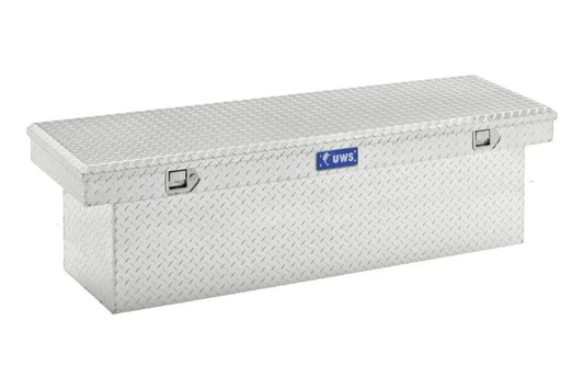 UWS TBSD-69 Chevy Silverado 2500HD/3500HD 1999-2024 69" Deep Crossover Truck Tool Box Bright Aluminum