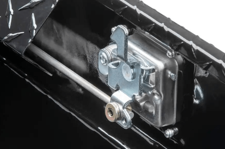 UWS TBSD-69-BLK Dodge Ram 2500/3500 2011-2018 69" Aluminum Deep Crossover Truck Tool Box Gloss Black
