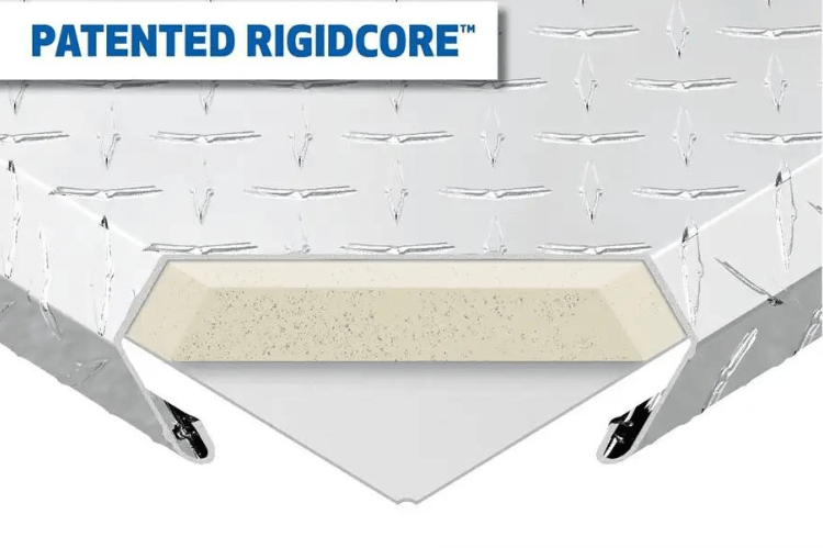 UWS TBSD-69-LP Dodge Ram 2500/3500 69" Deep Truck Tool Box with Low Profile - Bright Aluminum