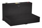 UWS TT-75-L-T-P-BLK Dodge Ram 2500/3500 75-Gallon L-Shape Aluminum Fuel Transfer Tank - Gloss Black