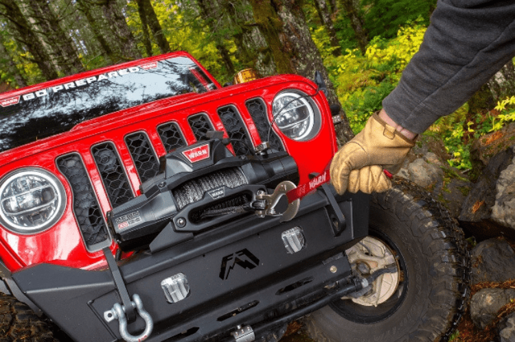 Warn 10000 lb electric winch – ZEON XD 10-S model by Warn Industries