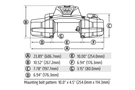 Warn 10000 lb electric winch – ZEON XD 10-S model by Warn Industries