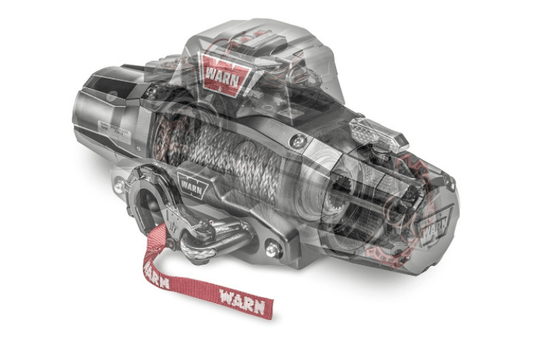 Warn ZEON XP 12-S 12000 lb truck winch, heavy-duty off-road recovery