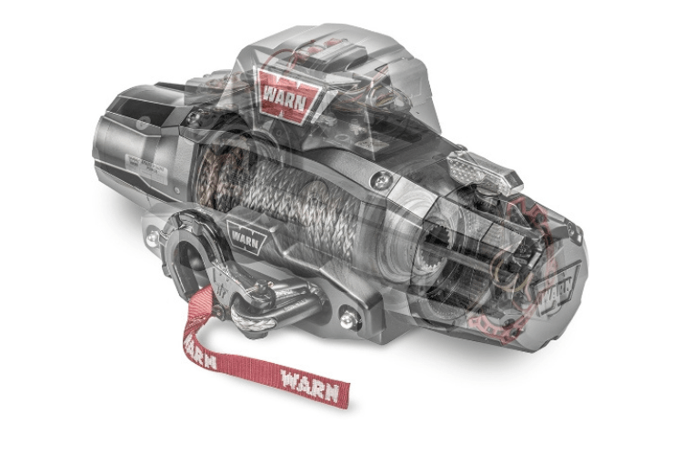 Warn ZEON XP 12-S 12000 lb truck winch, heavy-duty off-road recovery