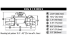 Warn ZEON XP 12-S 12000 lb truck winch, heavy-duty off-road recovery