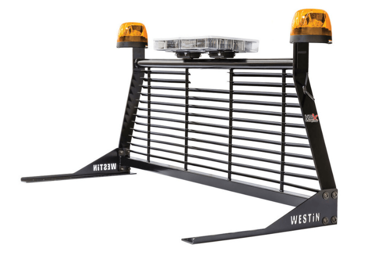 Westin 57-8025 Chevy Silverado 2500HD/3500HD 1999-2025 HD Headache Rack Black