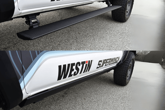 Westin running boards for Dodge Ram 2500/3500 in textured black finish
