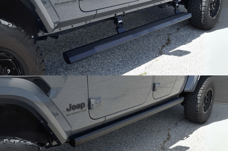 Westin running boards for Dodge Ram 2500/3500 in textured black finish