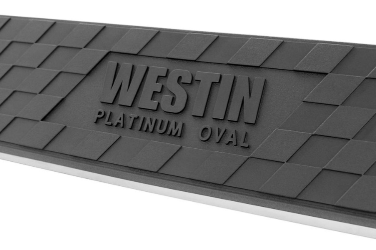 Westin 21-1685 1999-2014 Chevy Silverado 2500/3500 Platinum 4 Oval Nerf Step Bars - Black
