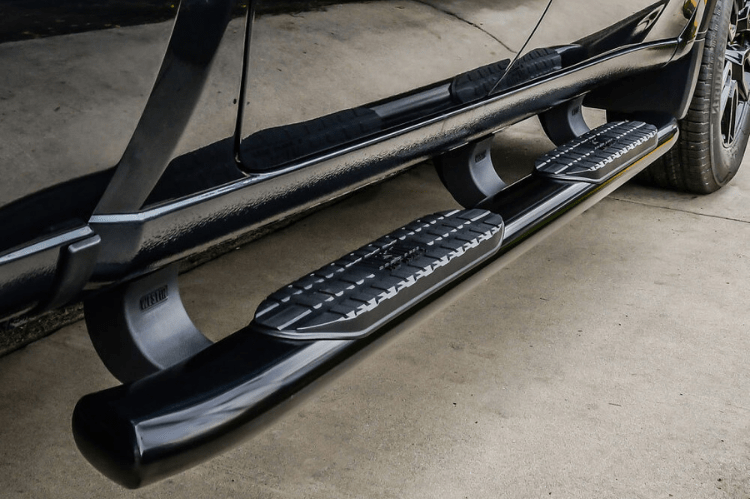 Westin 21-54125 2020-2023 GMC Sierra 2500/3500 PRO TRAXX 5 Oval Nerf Step Bars - Black