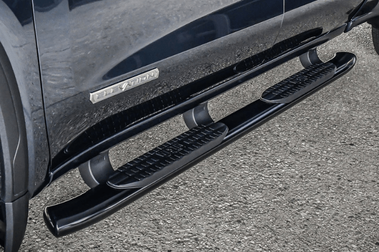 Westin 21-54125 2020-2023 GMC Sierra 2500/3500 PRO TRAXX 5 Oval Nerf Step Bars - Black