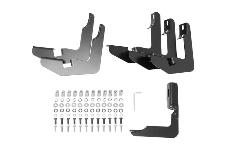 Westin 21-53715 GMC Sierra 2500HD/3500HD 2015-2019 Pro Traxx 5 Oval Nerf Bars Double Cab - Black