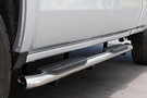 Westin 21-53720 GMC Sierra 2500HD/3500HD 2015-2019 Pro Traxx 5 Oval Nerf Bars Crew Cab - Polished Stainless Steel